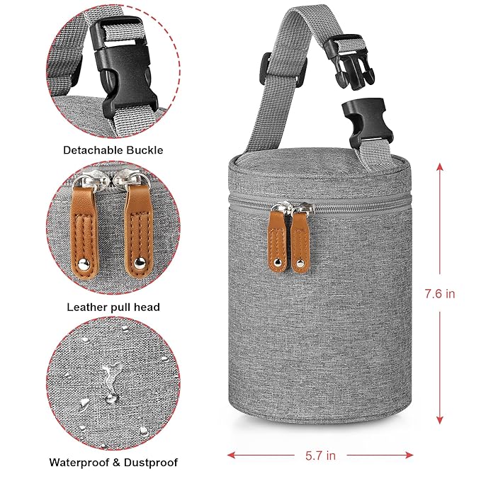 Accmor Breastmilk Cooler Bag, Insulated Baby Bottle Cooler Tote Bags for Nursing Mom Daycare-CubbioJoy