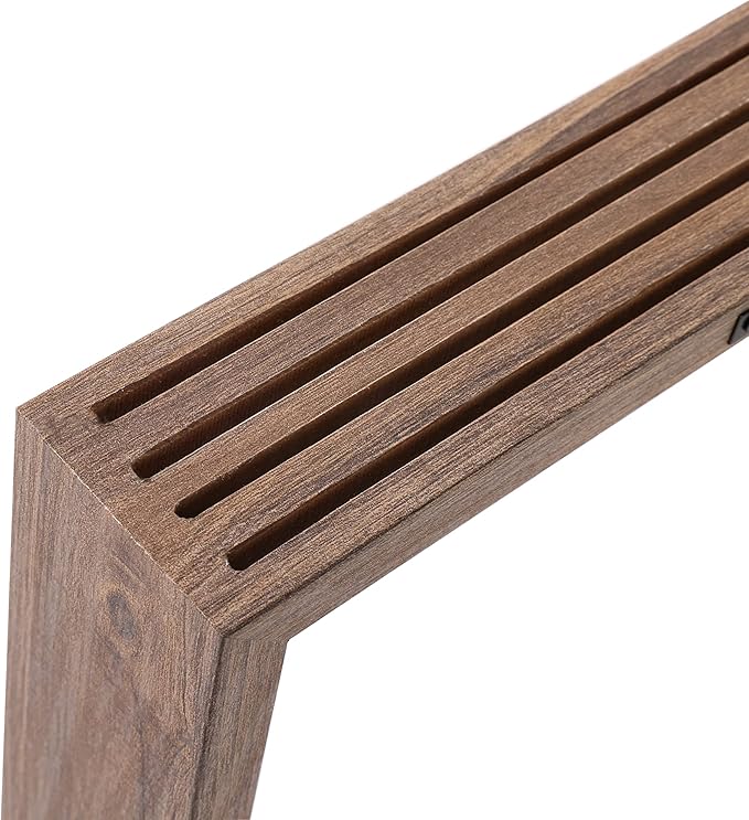 CHERRY CHEERS Family Handprint Kit with Light, Handprint Keepsake Frame, Wooden Led Light, Easy Install, No Need Screw etc, Non-Toxic Paints (Brown)-CubbioJoy