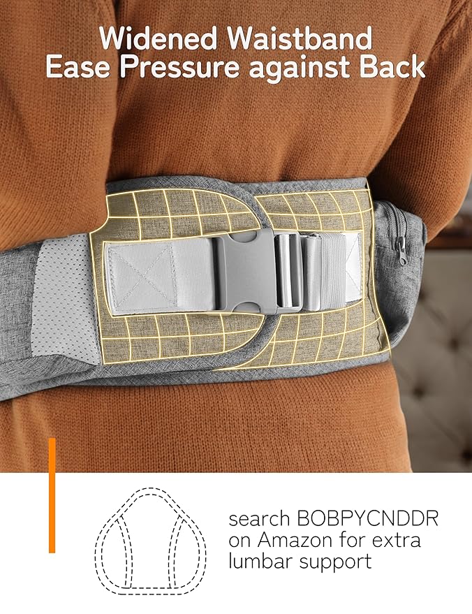 besrey Baby Carrier with Hip Seat Newborn to Toddler 9-in-1, Front Facing Baby Hip Carrier, Breathable Mesh for Moms & Dads, Forward Facing & Backpack Infant Holder (7-45 lbs)-CubbioJoy