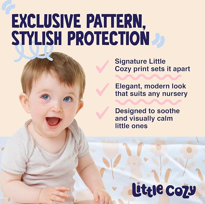 Crib Tent to Keep Baby from Climbing Out – Pop Up Crib Net Canopy with Strong Breathable Mesh, Double Auto-Lock Zippers & Durable Frame – Easy Install Baby Safety Cover for Standard Cribs-CubbioJoy