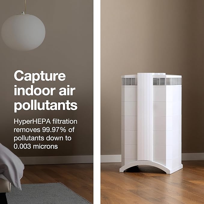 IQAir HealthPro Plus XE Air Purifier - 2-Pack- Smart HyperHEPA Filtration for Large Rooms up to 2250 sq ft - Viruses, Allergens, Smoke, Mold, Dust, Pet Dander, Swiss Made, WiFi Enabled-CubbioJoy