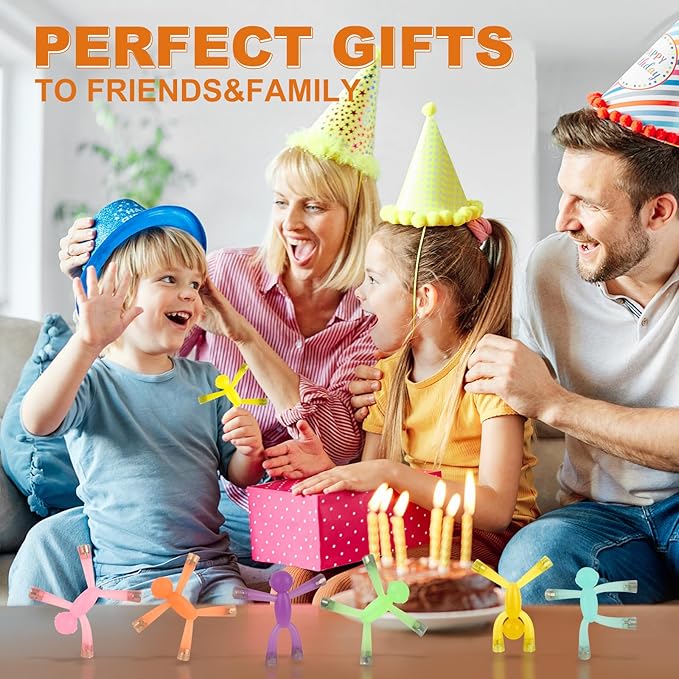 6pcs Magnetic Toys,Magnet Men for Kids,Magnetic People Figures for Kids,Magnetic People for Refrigerator,Fridge Magnets for Adults Kids Gifts, Magnetic Men for Teens Gifts,Kids Sensory Toys-CubbioJoy