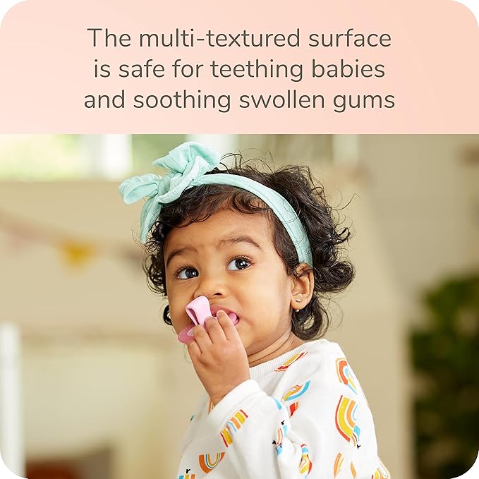 NUK Comfy Duet 100% Silicone Soother 2-in-1 Pacifier and Teether-CubbioJoy