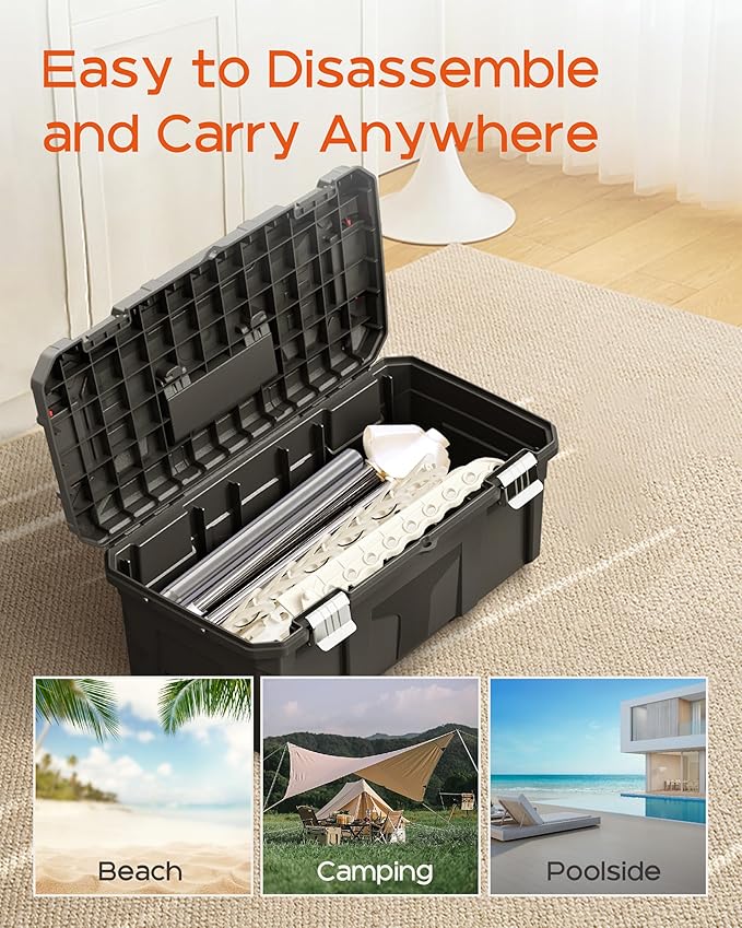 Clothes Drying Rack Foldable, 79.5 inch 3 Tier Laundry Drying Rack with Rotating Clothes Rail for 27 Pieces of Clothes and 24 Clips for Hanging Socks,Space Saving, White and Silver CDR003W01-CubbioJoy