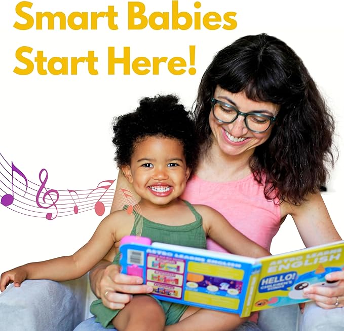 Children's Songs: Musical Toys & Interactive Sound Book for Toddlers 1-3, Baby’s First Year Music Book Gift, Singing Book for 1 Year Old Toddler & Kids, Nursery Rhymes Musical Books & Educational Toy-CubbioJoy