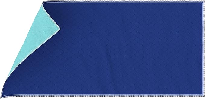 Inspire Waterproof Washable Mattress Pad, Quilted and Dark Colored to Hide Stains, Oversized 34"x 72" – Adults and Kids Reusable Underpad for Incontinence-CubbioJoy