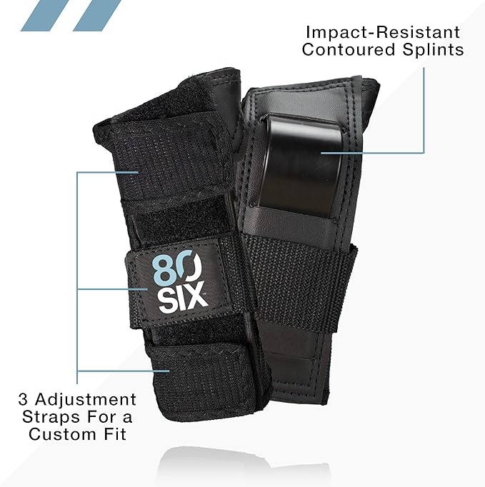 80Six Kids Multi-Sport Pad Set with Wristguards, Elbow Pads, and Knee Pads, Designed by Industry Leading Brand Triple 8-CubbioJoy