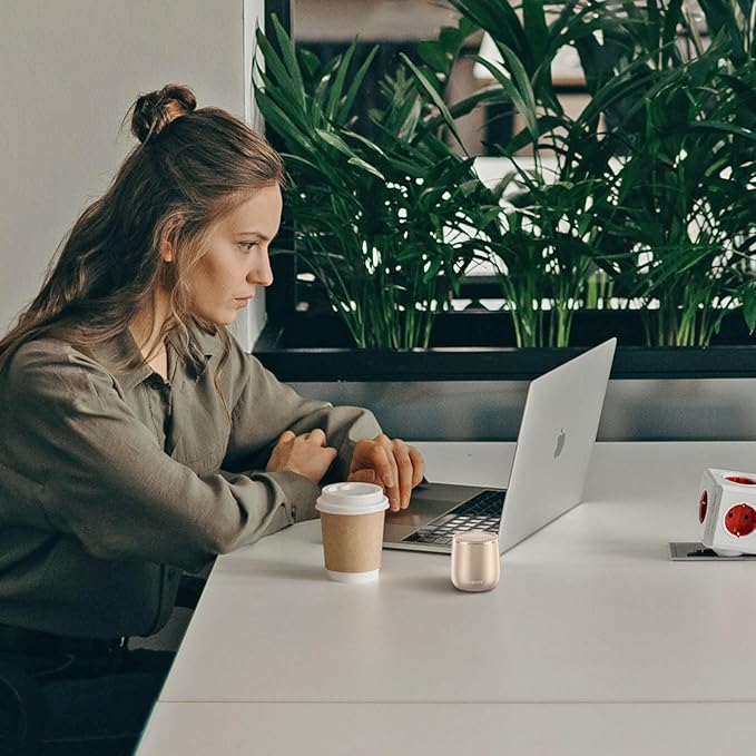 INSMY Small Bluetooth Speaker, Waterproof Mini Portable Wireless Speaker, Punchy Bass Rich Audio Stereo Pairing, Handheld Pocket Size,Built in Mic for Hiking Biking Gift Laptop Tablet (Gold)-CubbioJoy