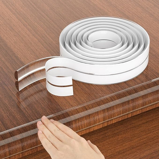 Corner Protectors, Clear Corner Protector Baby Proofing, Soft Edge Protectors,6.6ft(2M) Corner Guards Furniture Corner&Edge Safety Bumpers with Upgraded Strong Adhesive for Furniture&Sharp Corners-CubbioJoy