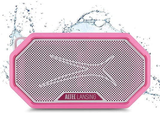 Altec Lansing Portable Bluetooth Speaker HYDRAMINI 2.0, IP67 Waterproof, Portable Speaker, 12h Playtime, Wireless Pairing, USB-C Quick Charge, Magnetic Bluetooth, Voice Assistant Integration-CubbioJoy