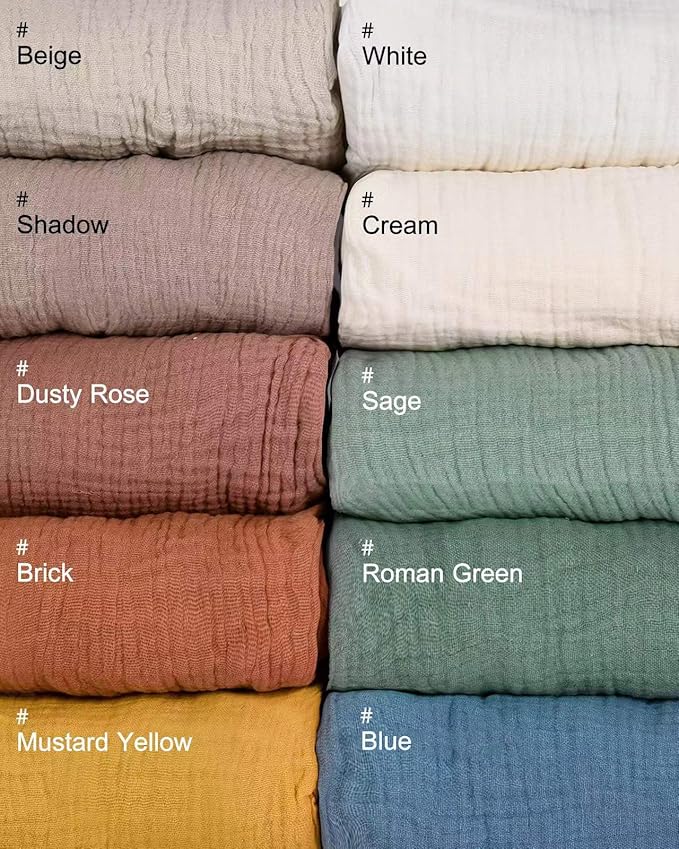 Bassinet Sheet for Baby Boy and Girl, Fitted Sheets for Rectangle, Oval, Hourglass Bassinet Mattress, Muslin Moses Basket Sheets with Neutral Style (Blue)-CubbioJoy