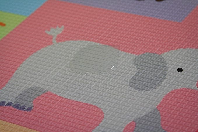 Baby Care Play Mat - Playful Collection (Busy Farm, Large) - Play Mat for Infants – Non-Toxic Baby Rug – Cushioned Baby Mat Waterproof Playmat – Reversible Double-Sided Kindergarten Mat-CubbioJoy