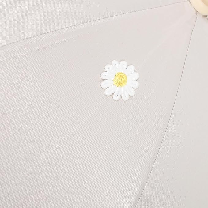 Baby Outdoor Parasols, Baby Stroller Parasol Umbrella with Adjustable Clamp, Toddler Parasol for Trolley Wheelchair Beach Chair, Outdoor Activities (Beige with-CubbioJoy