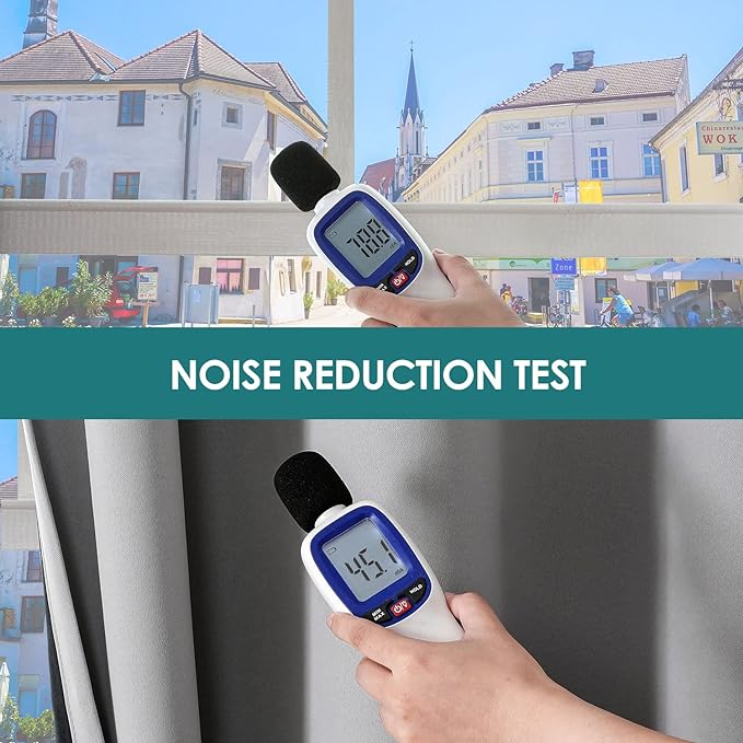 ChrisDowa 100% Blackout Curtains 80 inch Long for Bedroom with Black Liner, 2 Thick Layers Total Blackout Thermal Insulated Grommet Window Curtains 2 Panels Set (Light Grey, 52 x 80 Inch)-CubbioJoy