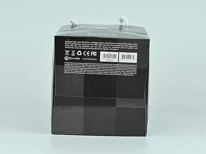 Divoom Ditoo Retro Pixel Art Game Bluetooth Speaker with 16X16 LED App Controlled Front Screen (Black)-CubbioJoy