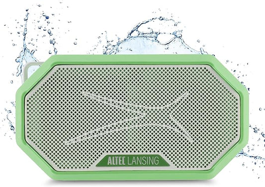 Altec Lansing Portable Bluetooth Speaker HYDRAMINI 2.0, IP67 Waterproof, Portable Speaker, 12h Playtime, Wireless Pairing, USB-C Quick Charge, Magnetic Bluetooth, Voice Assistant Integration-CubbioJoy