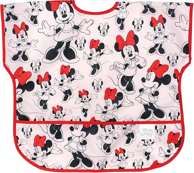 Bumkins Bibs - Toddler Bibs, Waterproof, Large for 1-3 Years, Short Sleeve-CubbioJoy