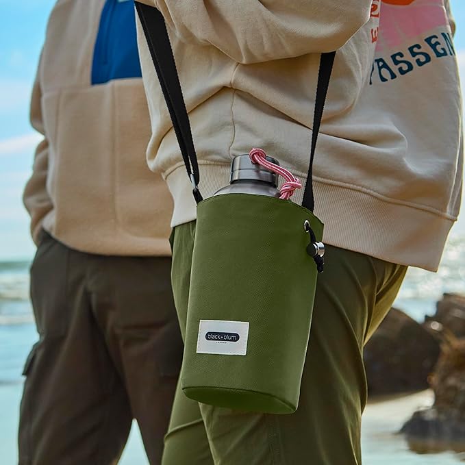 Black+Blum Insulated Bottle Bag - Made with Recycled PET and BPA Free - Bottle Bag for On The Go-CubbioJoy