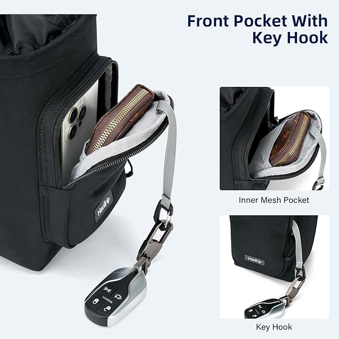 Insulated Water Bottle Carrier Bag with Strap Phone Pocket for 25/32/40/64 oz Tumbler Cup, Water Bottle Holder-CubbioJoy