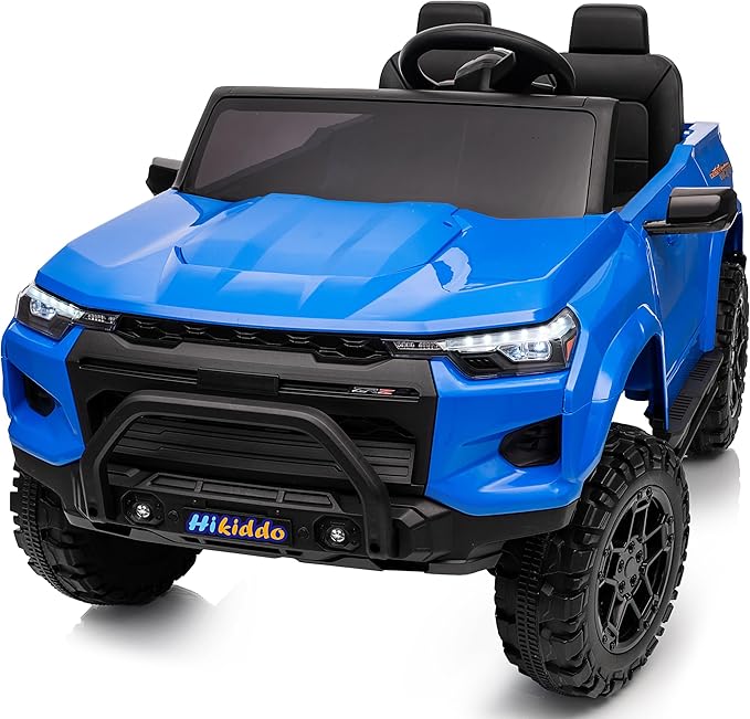 24V 10Ah Ride on Toy for Big Kids, 4x4 2 Seater Electric Kids SUV Car to Drive with Remote Control, 4x200W Motors - Blue-CubbioJoy