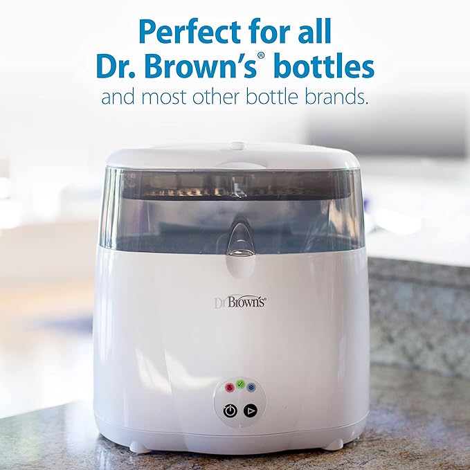 Dr. Brown’s Deluxe Electric Sterilizer for Baby Bottles and Other Baby Essentials-CubbioJoy
