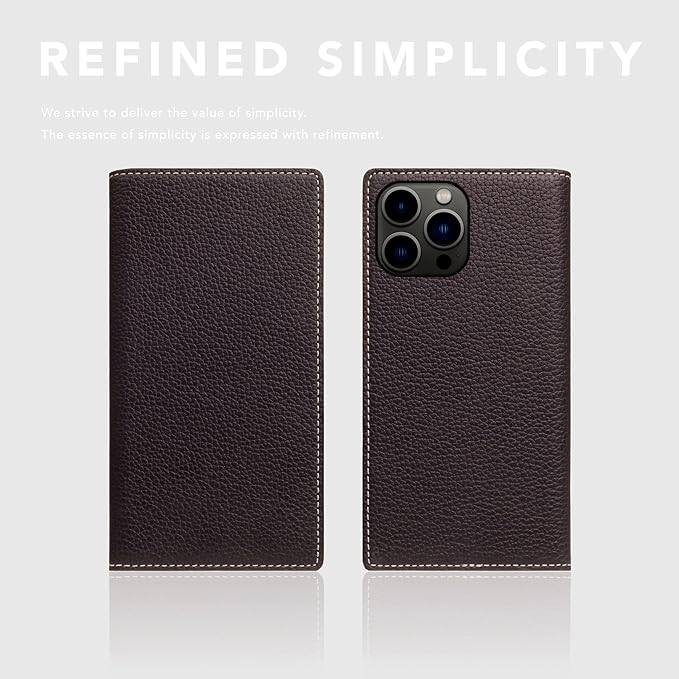 D8 Full Grain Leather Wallet Case for iPhone 15 Pro Max - [2-in-1] Handcrafted Detachable Diary Style with Magnetic MagSafe Back Cover, Gift Box Included (Brown Cream)-CubbioJoy