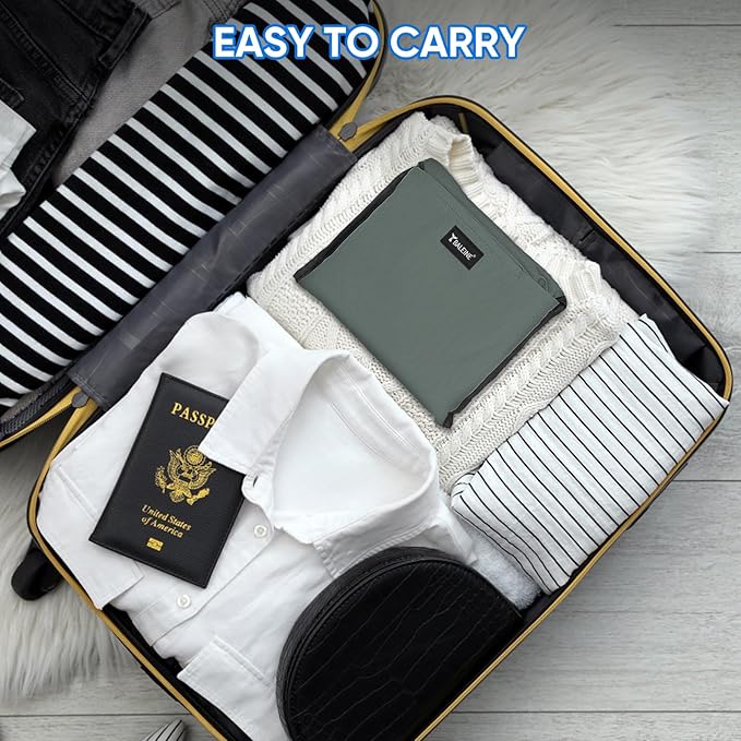 BALEINE 120L Laundry Bag Backpack, 900D Oxford Fabric Large Travel Laundry Bags with Shoulder Straps and 2 Mesh Pockets for College Dorm, Apartment, Laundromat (Dark Grey, 120L)-CubbioJoy