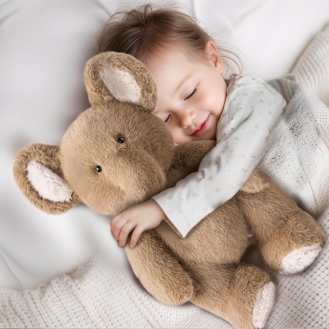 iPlay, iLearn Elephant Stuffed Animal, Soft Baby Plush Elephant Toy, Infant 18" Big Cute Fluffy Animal Toy, Ultra Soft Nursery Bedtime Huggable Birthday Gifts for Toddlers Girls Boys Kids Age 0 and up-CubbioJoy