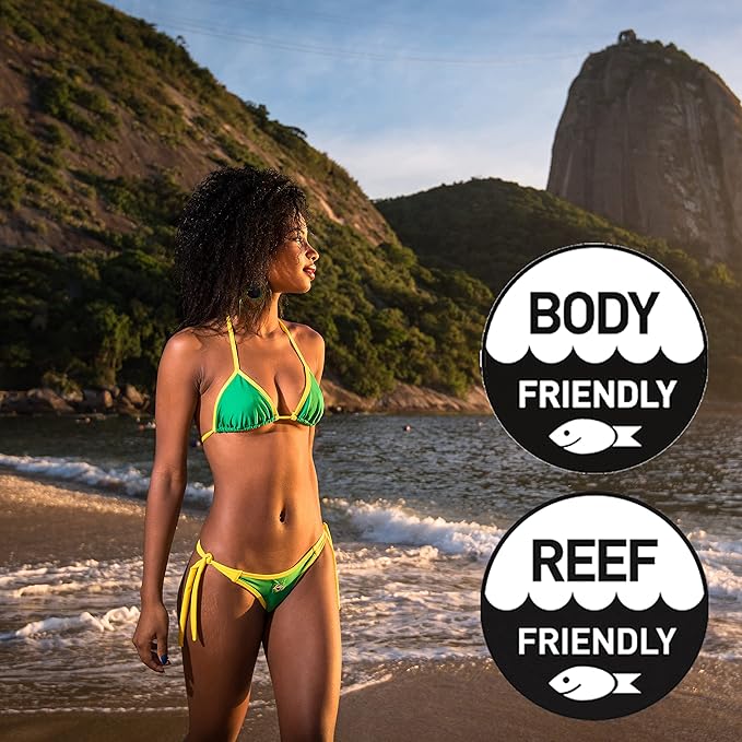 All Good Baby & Kids Mineral Sunscreen Butter Stick for Face, Nose, Ears - UVA/UVB Broad Spectrum SPF 50, Coral Reef Friendly, Water Resistant, Zinc Oxide, Coconut Oil, Vitamin E (2.75 oz)(3-Pack)-CubbioJoy