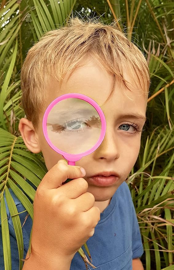 Adventure Kidz - Outdoor Exploration Kit, Children’s Toy Binoculars with Case, Flashlight, Compass, Fox Whistle, Magnifying Glass, Backpack. Great Gift Set for STEM, Pretend Play. Age 3+-CubbioJoy