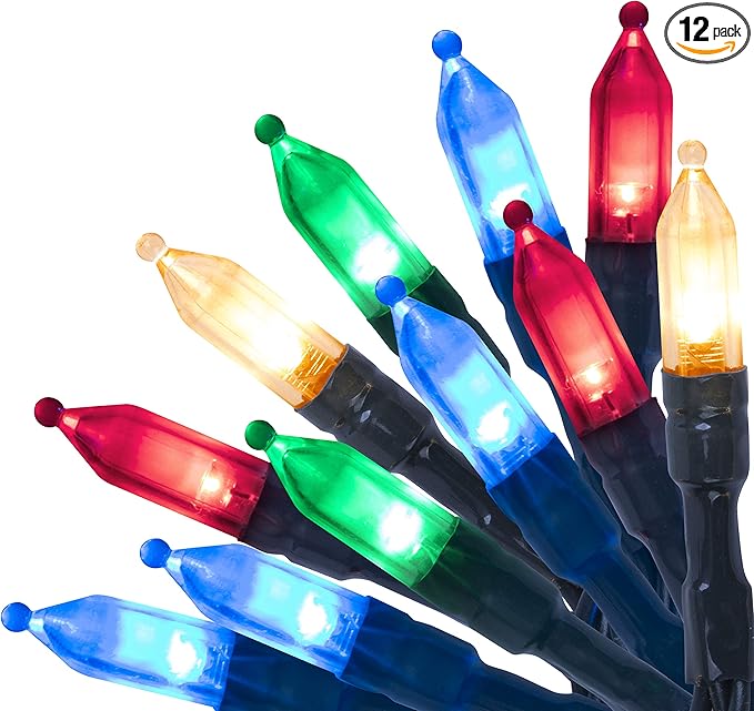 AWQ 108FT 300 LED Fairy String Lights Christmas Fairy String Lights Plug in 8 Modes Extendable for Indoor Outdoor Wedding Birthday Christmas Tree Garden Decor(Multicolor)-CubbioJoy