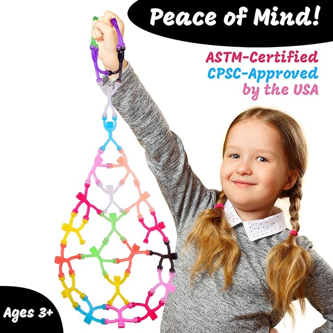 24 PCS Magnetic Travel Toys for Kids, Creative, Portable and Educational, Magnetic-People-Magnet-Men: Cute Robot & Funny Magnets, Small Fidget Toys for Classroom Prizes, Easter Egg Stuffers, Office-CubbioJoy