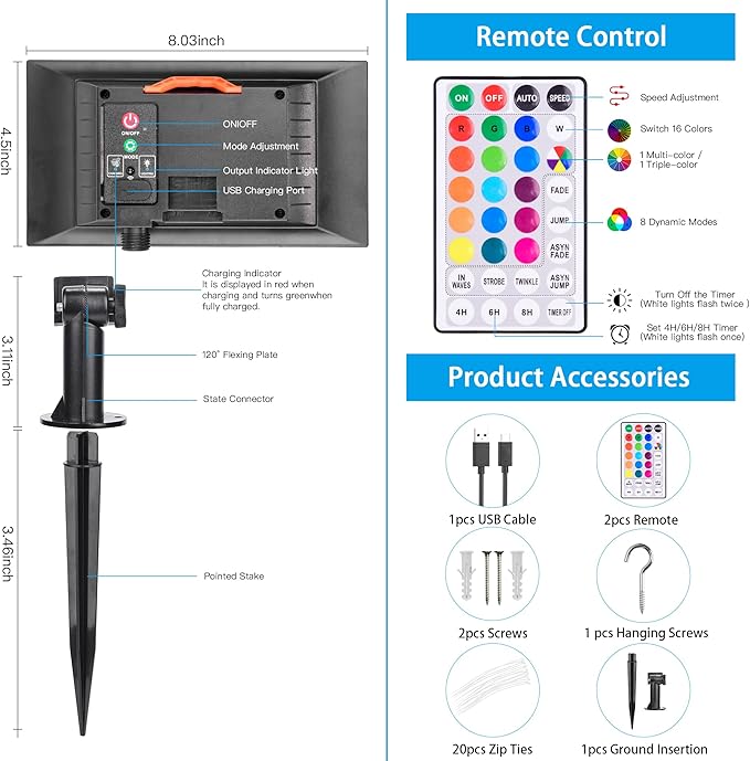 99FT Solar Rope Lights Outdoor Waterproof, 300 LED String Light USB & Solar Powered with Remote Control, 18 Colors Changing Fairy Tube Lighting for Outside Indoor Patio Pool Christmas Decor-CubbioJoy