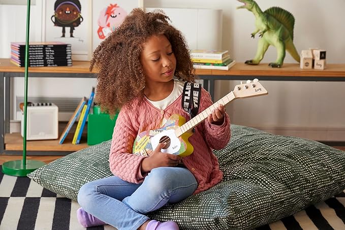 Beatles + Loog Mini Acoustic Guitar for Kids Toddler Children Ages 3+-CubbioJoy