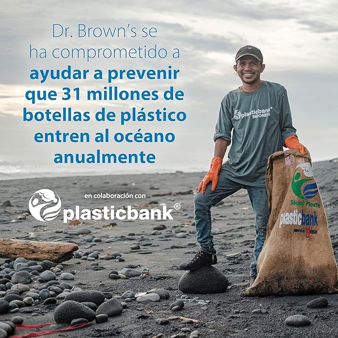 Dr. Brown's Natural Flow Anti-Colic Options+ Narrow Baby Bottle, Dream Adventure, 8 oz/250 mL, with Level 1 Slow Flow Nipple, 0m+, 4 Count (Pack of 1)-CubbioJoy