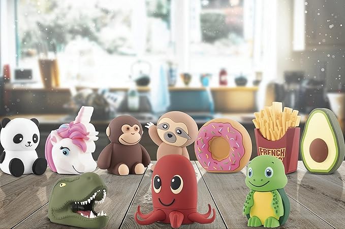 Avocado Bluetooth Wireless Speaker, Animal Design for Kids of All Ages, Average 3 Hours of Playtime, 3W Output, Compatible with iPhone and Android Devices-CubbioJoy