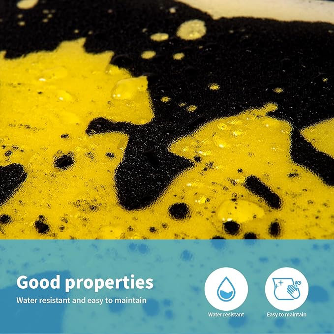 Art3d Liquid Fusion Activity Play Mat for Kids, Pack of 9 Tiles 12" X 12", Multi-Color, Round Corner-CubbioJoy