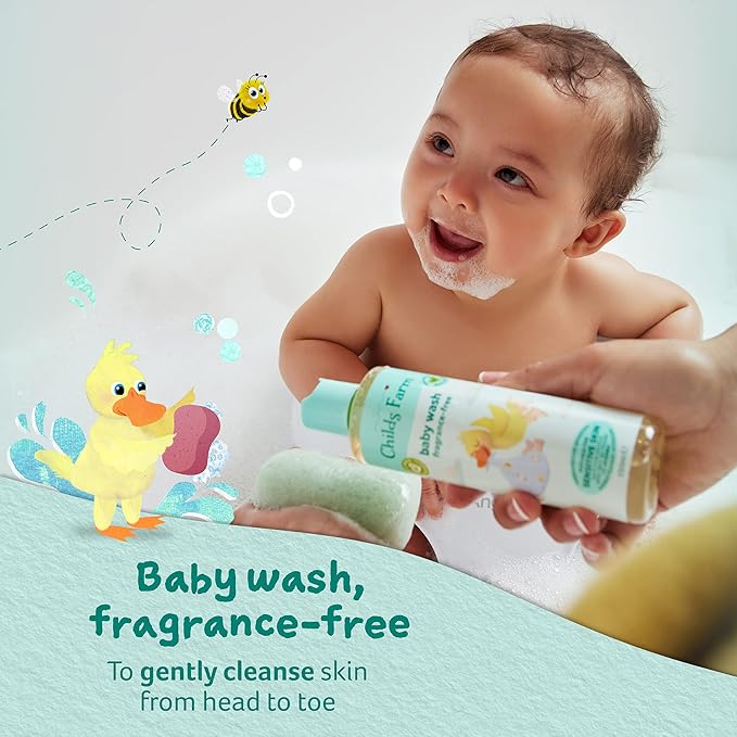 Childs Farm baby wash unfragranced 250ml-CubbioJoy