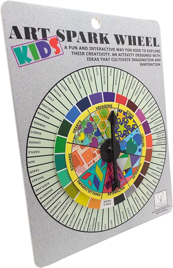 Art Game for Kids: Inspiring Drawing & Painting Activity for Young Artists, Parents & Teachers – Fun Art Supplies & Unique Gift for Kids 5+ – Perfect Educational Toy for Classrooms-CubbioJoy