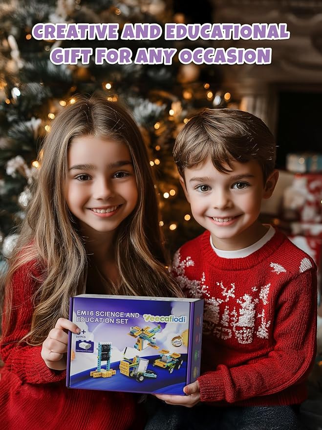 50-in-1 STEM Building Toys for Kids Aged 6-12: 50 Models Science Educational Engineering Blocks Project Kit, Creative Learning Activities for Boys & Girls, for Ages 6-8 8-12-CubbioJoy