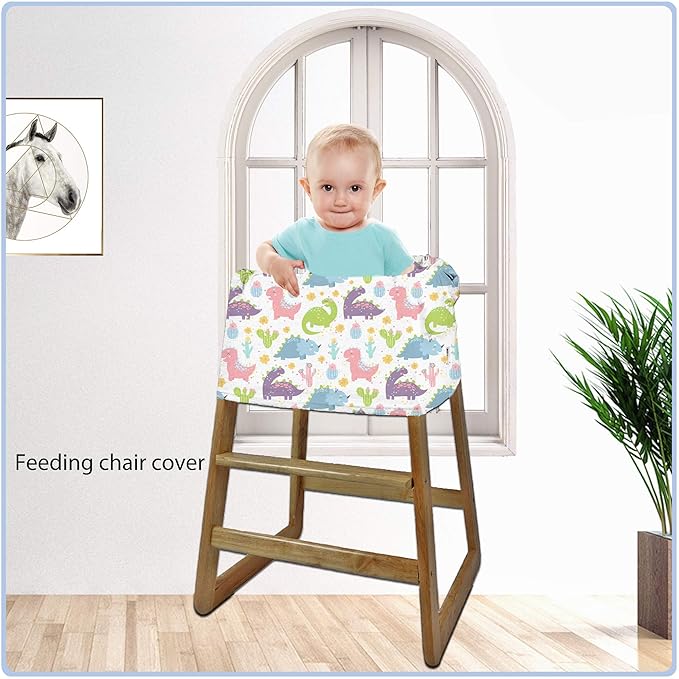 Car Seat Covers Canopy Cover - Multi-use Cover Carseat Canopy, Breathable Breastfeeding Cover, Car Seat Covers for Bbies, Boys & Girls Shower Gifts (Colorful Dinosaur)-CubbioJoy