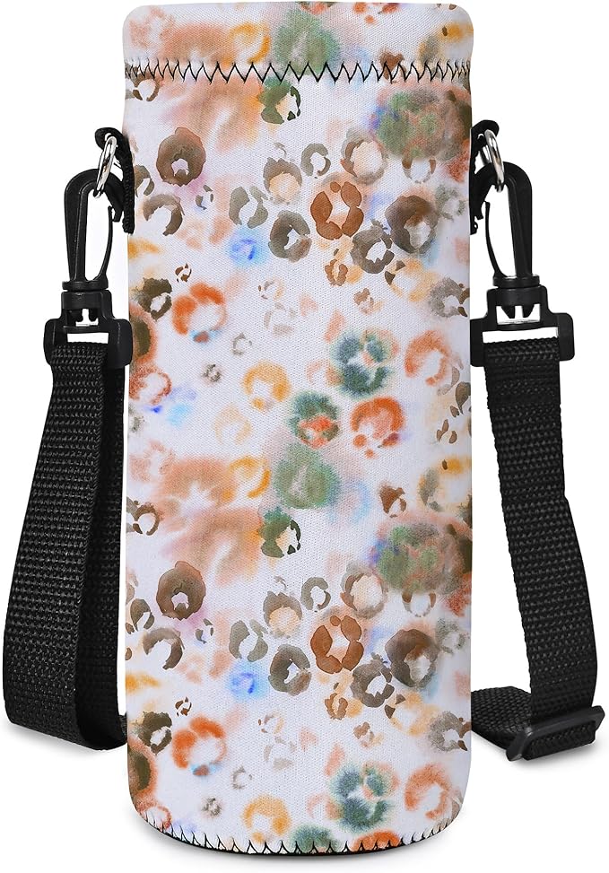 AUPET Water Bottle Bag Carrier,24oz/32oz Insulated Neoprene bottle Sling Holder Case Pouch Cover for 1000ML/750ML Bottles with Shoulder Strap for walking-CubbioJoy