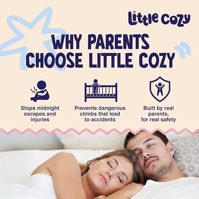 Crib Tent to Keep Baby from Climbing Out – Pop Up Crib Net Canopy with Strong Breathable Mesh, Double Auto-Lock Zippers & Durable Frame – Easy Install Baby Safety Cover for Standard Cribs-CubbioJoy