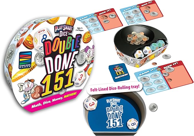 Double Done 151: Money and Mayhem Make Math Fun for The Whole Family!-CubbioJoy