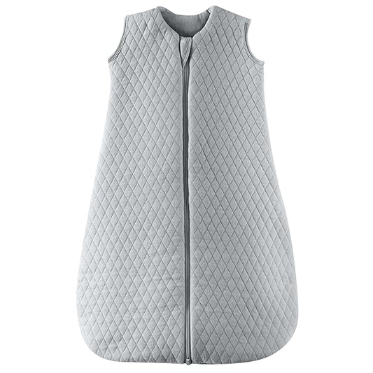 JELLYMONI Baby Sleep Sack TOG 2.5, 18-24 Months Winter Baby Wearable Blanket, 100% Cotton Infant Sleeping Sack 2-Way Zipper Warm Quilted Sleepsack-CubbioJoy