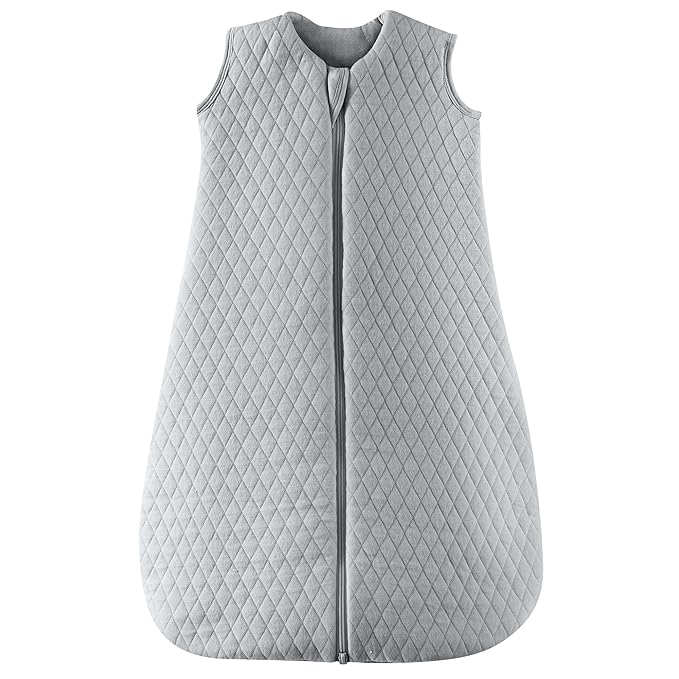 JELLYMONI Baby Sleep Sack TOG 2.5, 0-6 Months Winter Baby Wearable Blanket, 100% Cotton Infant Sleeping Sack 2-Way Zipper Warm Quilted Sleepsack-CubbioJoy