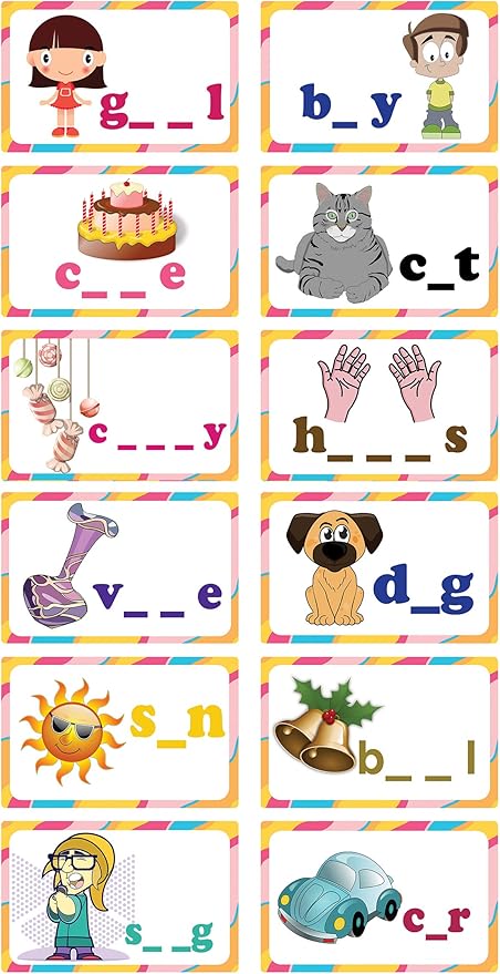 Creanoso US Schools and Learning Flash Cards Series (2-Deck)-CubbioJoy