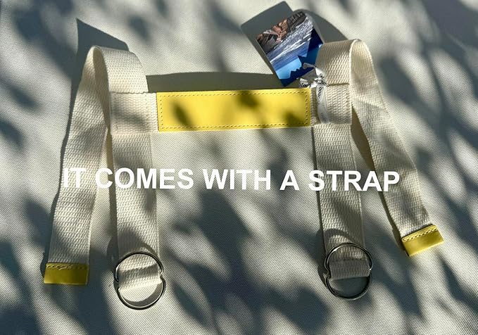 4’9” x 6’3” White Lightweight Water-Resistant Canvas Mat – Picnic, Outdoor, Beach, Park, Camping, Toy Mat-CubbioJoy