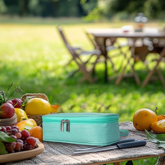 Insulated Breastmilk Cooler Bag with 2 Ice Packs - Breastmilk Cooler Organizer Bag for Daycare, Breastfeeding Mom Travel Outdoor-CubbioJoy