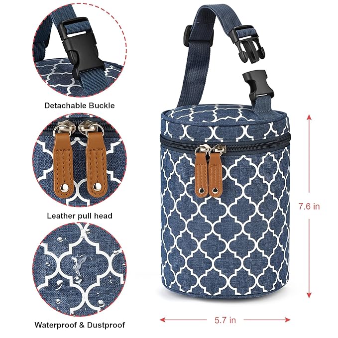Accmor Breastmilk Cooler Bag, Insulated Baby Bottle Cooler Tote Bags for Nursing Mom Daycare-CubbioJoy